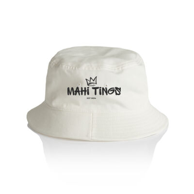 Unisex White MT Bucket Hat Thumbnail
