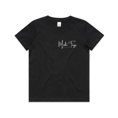Kid's MT Black Signature Tee Thumbnail